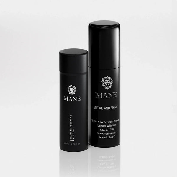 Mane Hair Thickening Fibres (15g) + Mane Seal & Shine (100ml)