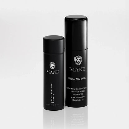 Mane Hair Thickening Fibres (15g) + Mane Seal & Shine (100ml)
