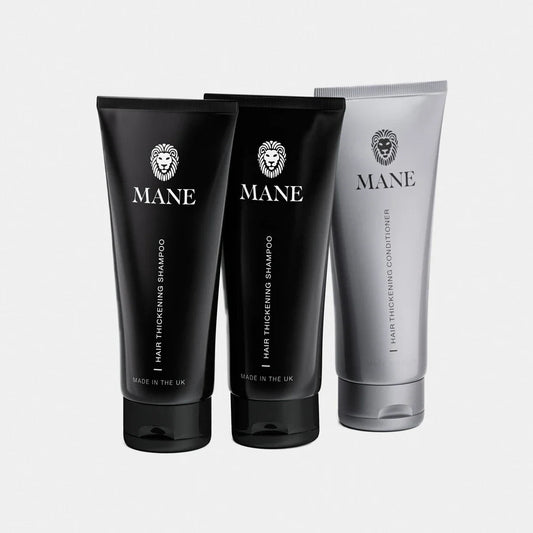 Mane Hair Thickening Shampoo & Conditioner 3-Pack (100ml x 3)