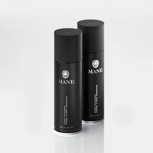 Mane Hair Thickening Coloring Spray & Root Concealer (200ml 2-Pack)